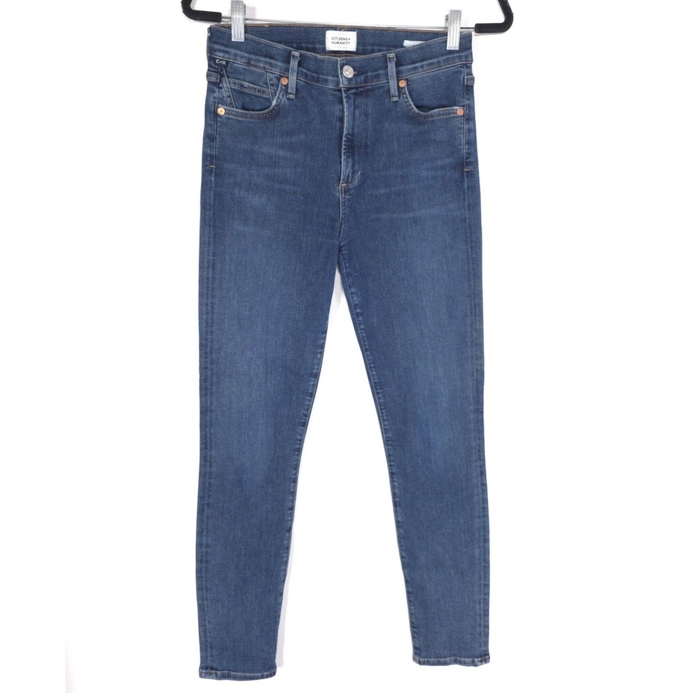 CITIZEN OF HUMANITY Women's Jeans 28 Blue Rocket Ankle Premium 1616B-1262
